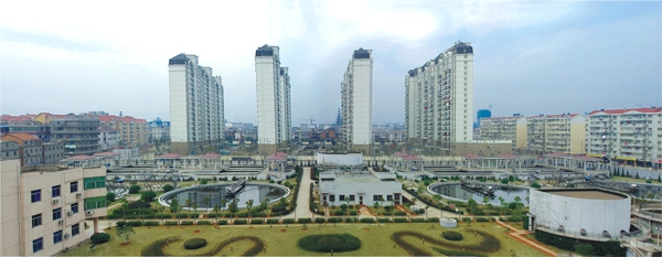 江西最大污水處理廠——南昌朝陽污水處理廠二期工程（省、市優良工程，獲滕王閣杯）